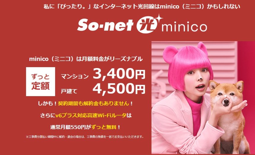 So-net光 minico FV
