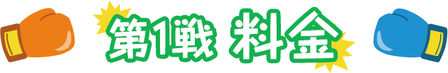 第1戦 料金?