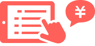 キャッシュバックお受取り口座のご登録