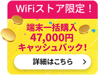 おトクなキャンペーン実施中