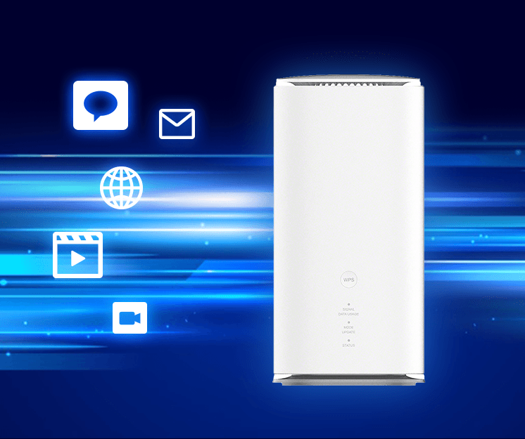 WiMAX Wi-Fi Home 5G 妖艶 L13 ホームルータ