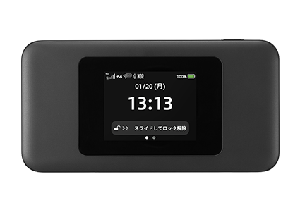 Speed Wi-Fi 5G 01端末画像1